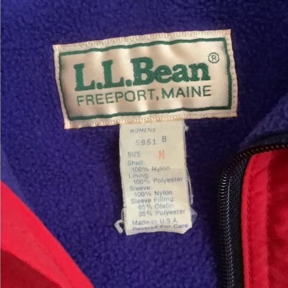 L.L. Bean Vintage Fleece Lined Zippered Jacket - Picture 2 of 14